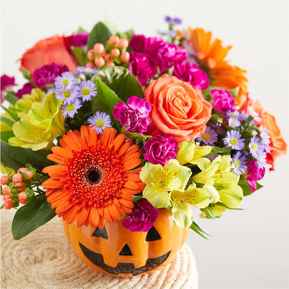 Tricks & Treats Pumpkin –  Brown Pleasance Florists Inc, Lakewood OH