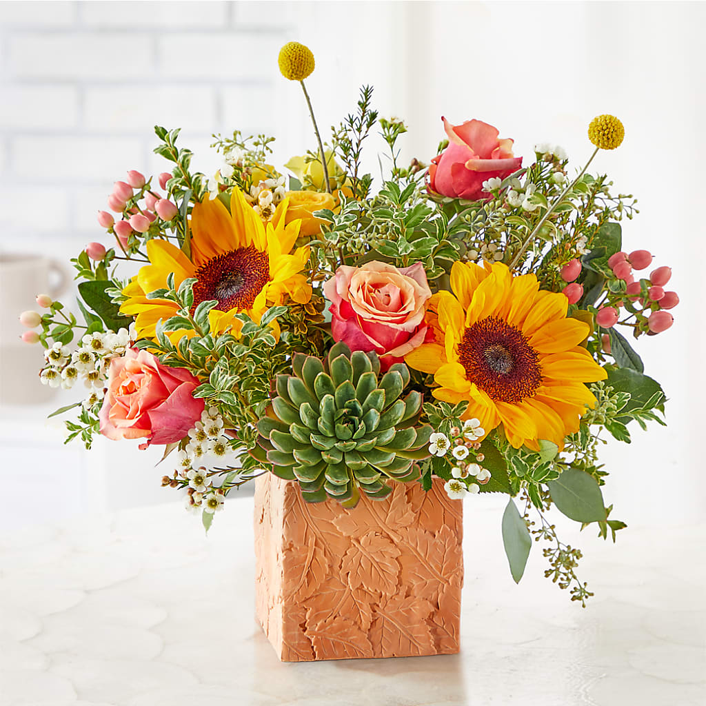 Sunflower Season Bouquet –  Brown Pleasance Florists Inc, Lakewood OH