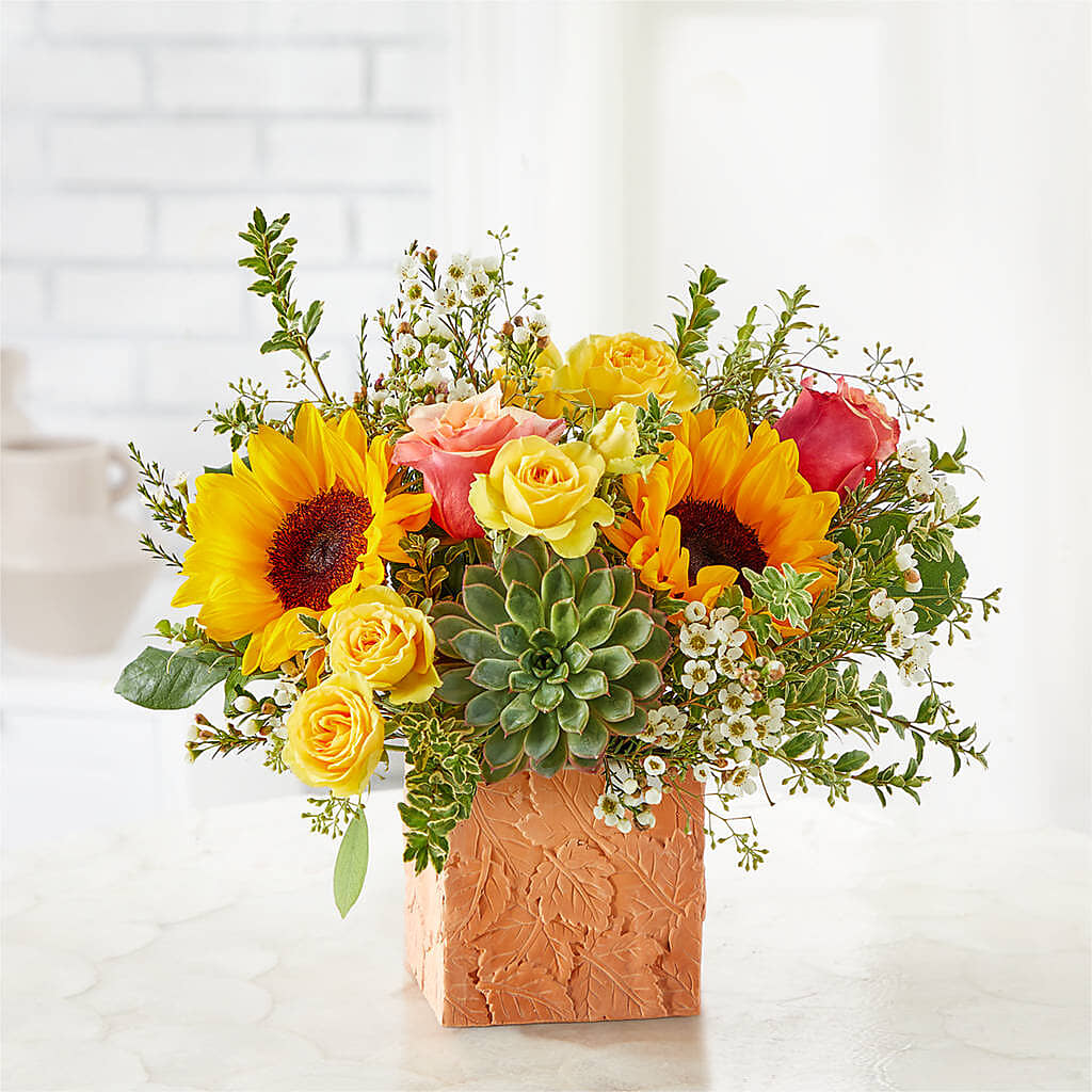 Sunflower Season Bouquet –  Brown Pleasance Florists Inc, Lakewood OH