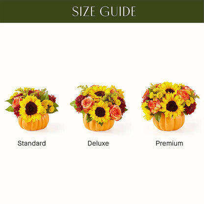 Golden Gourd Pumpkin Bouquet –  Brown Pleasance Florists Inc, Lakewood OH