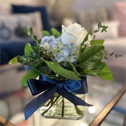 Sky Blue Delight Bouquet –  Brown Pleasance Florists Inc, Lakewood OH