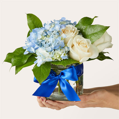 Sky Blue Delight Bouquet –  Brown Pleasance Florists Inc, Lakewood OH