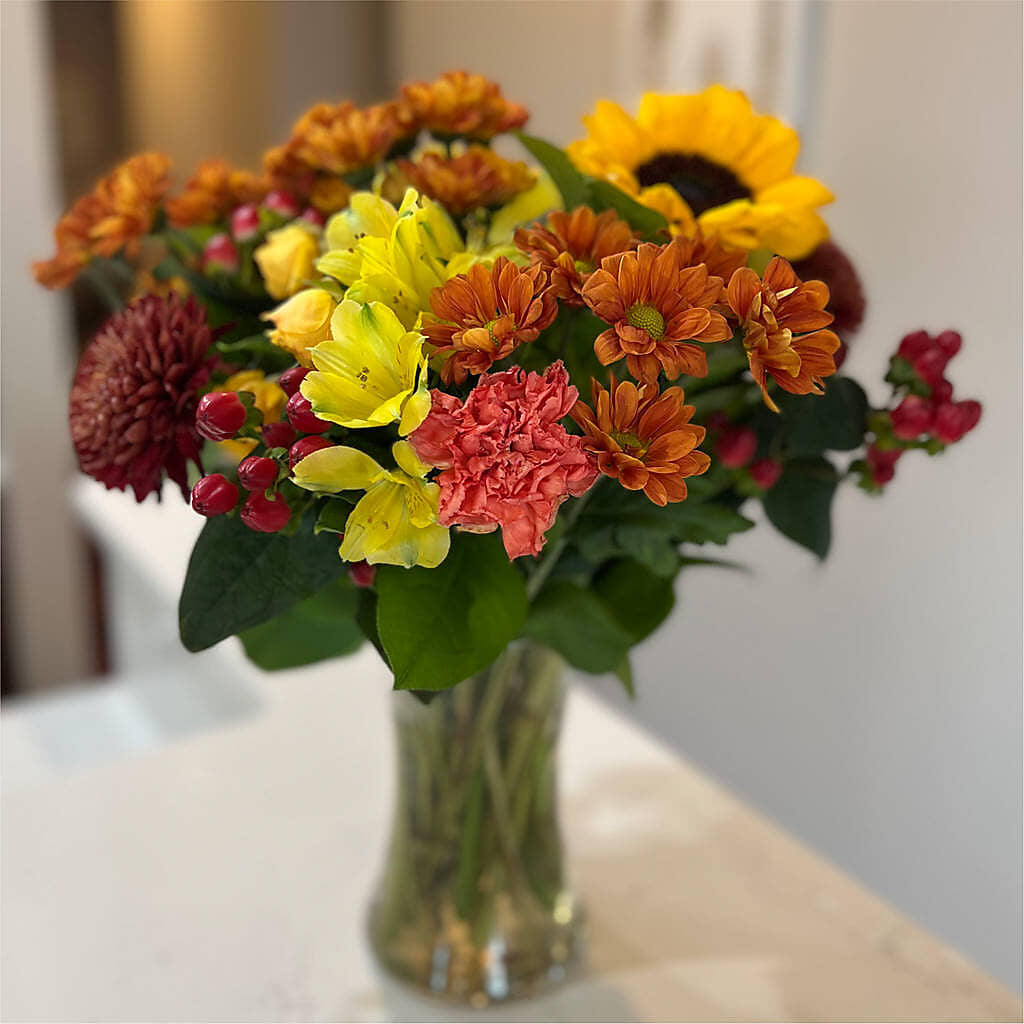 Fall Delight – A Florist Original –  Brown Pleasance Florists Inc, Lakewood OH
