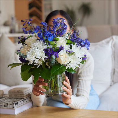Cerulean Waves Bouquet –  Brown Pleasance Florists Inc, Lakewood OH