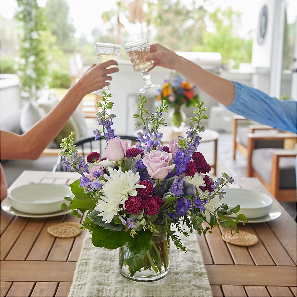 Violet Frost Bouquet –  Brown Pleasance Florists Inc, Lakewood OH