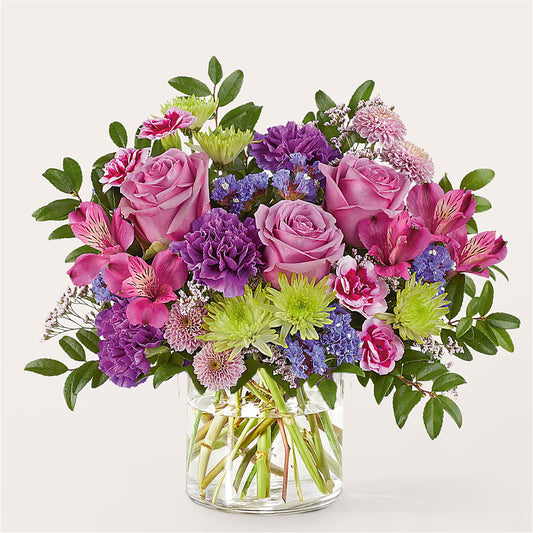 Glass Half Full Bouquet –  Brown Pleasance Florists Inc, Lakewood OH