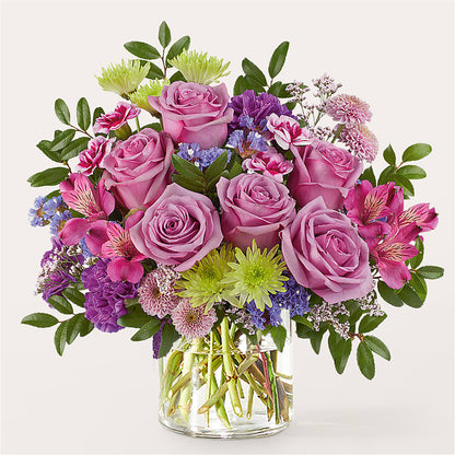 Glass Half Full Bouquet –  Brown Pleasance Florists Inc, Lakewood OH