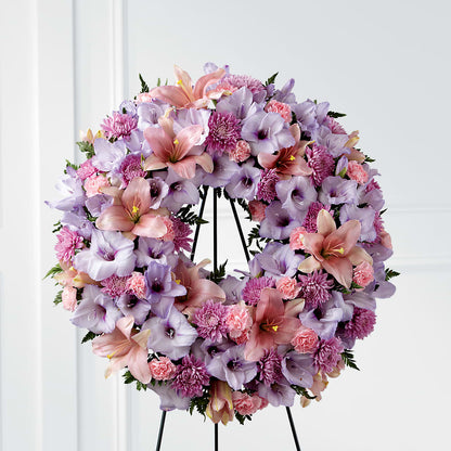 Beloved Friend Wreath –  Brown Pleasance Florists Inc, Lakewood OH