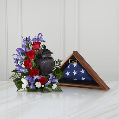 Patriotic Tribute Arrangement –  Brown Pleasance Florists Inc, Lakewood OH