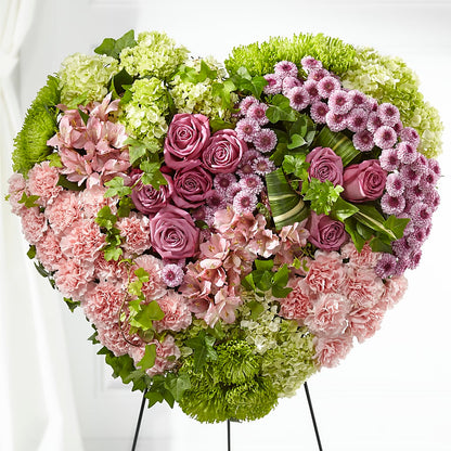 Heartwarming Standing Heart –  Brown Pleasance Florists Inc, Lakewood OH