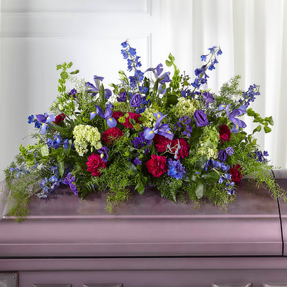 Always Treasured Casket Spray –  Brown Pleasance Florists Inc, Lakewood OH