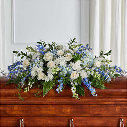 Timeless Essence Casket Spray –  Brown Pleasance Florists Inc, Lakewood OH