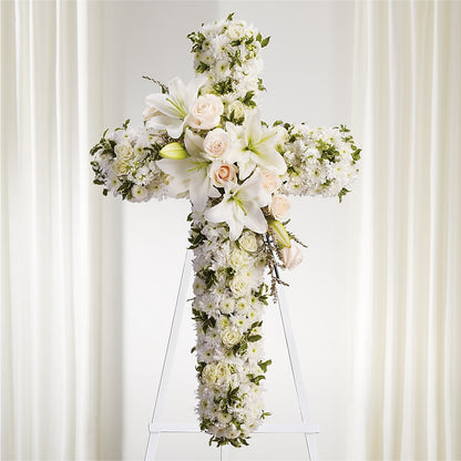 Spiritual Guidance Standing Spray –  Brown Pleasance Florists Inc, Lakewood OH