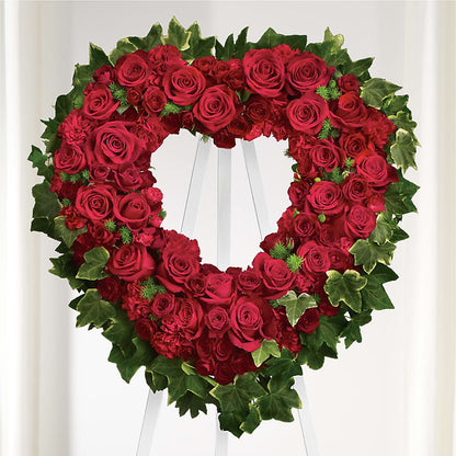 Wholehearted Standing Spray –  Brown Pleasance Florists Inc, Lakewood OH