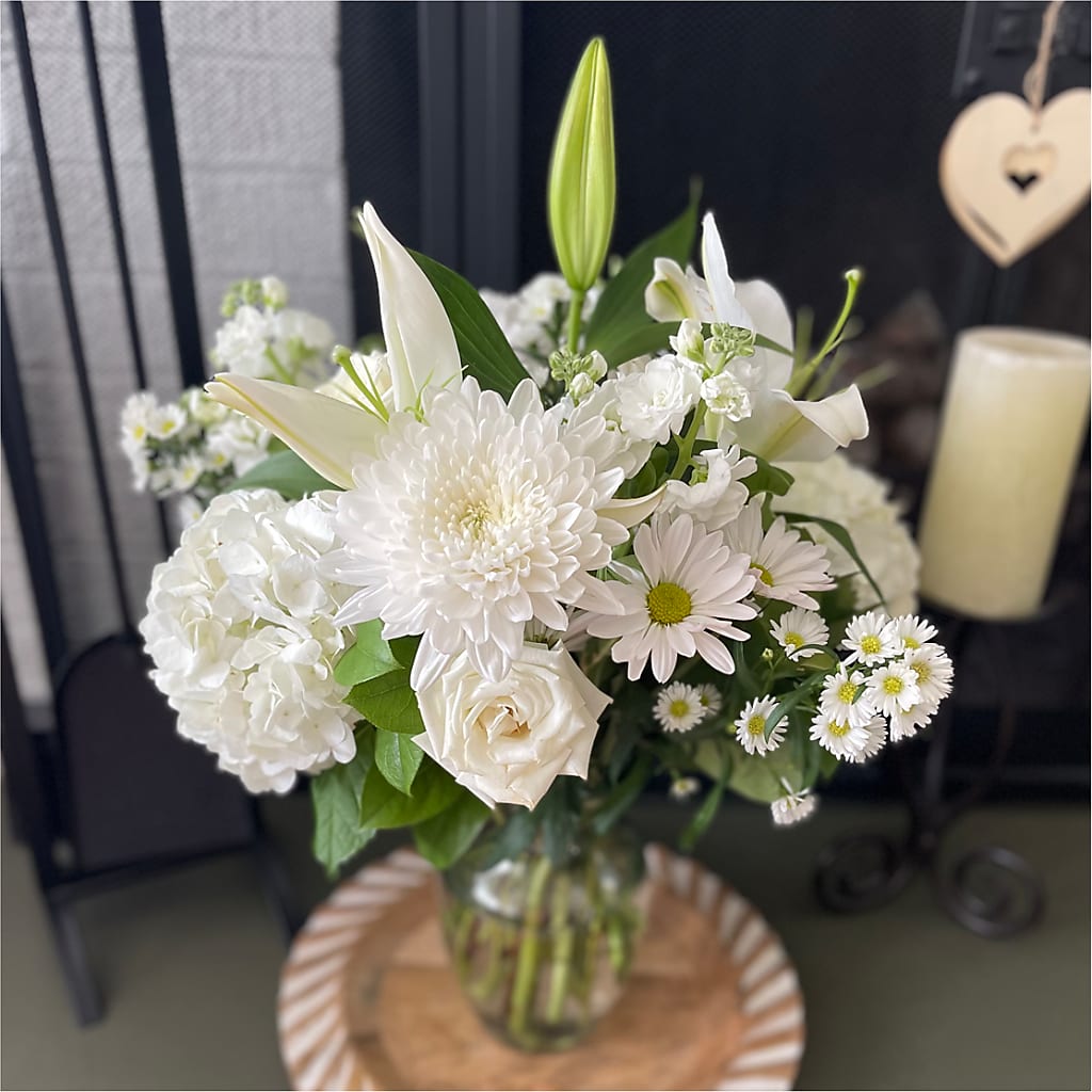 Classic Ivory – A Florist Original –  Brown Pleasance Florists Inc, Lakewood OH