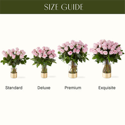 Picture Perfect Pink Rose Bouquet –  Brown Pleasance Florists Inc, Lakewood OH
