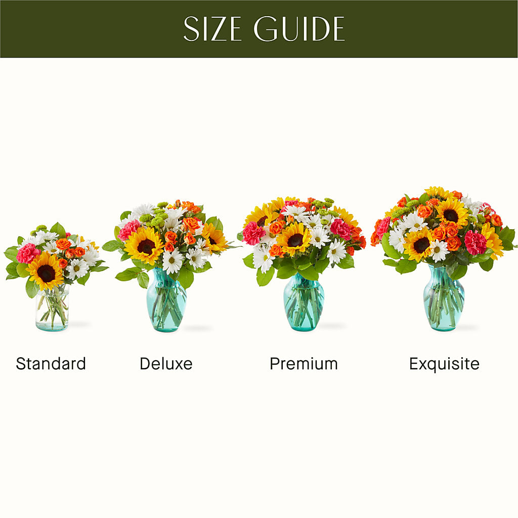 Sun-drenched Blooms Bouquet –  Brown Pleasance Florists Inc, Lakewood OH