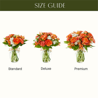 Apricot Glow Bouquet –  Brown Pleasance Florists Inc, Lakewood OH