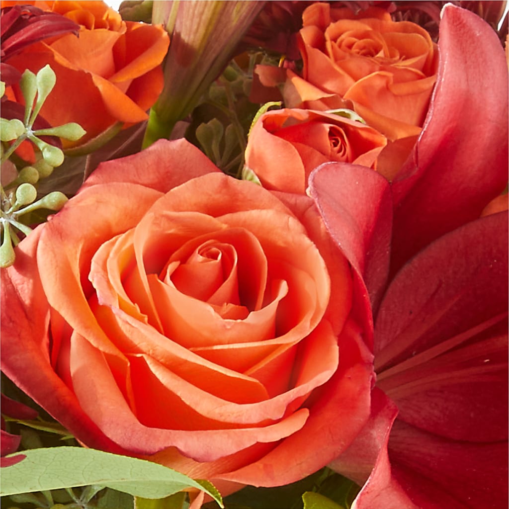 Crimson Leaves Bouquet –  Brown Pleasance Florists Inc, Lakewood OH