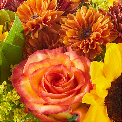 Flannel Scarf Bouquet –  Brown Pleasance Florists Inc, Lakewood OH