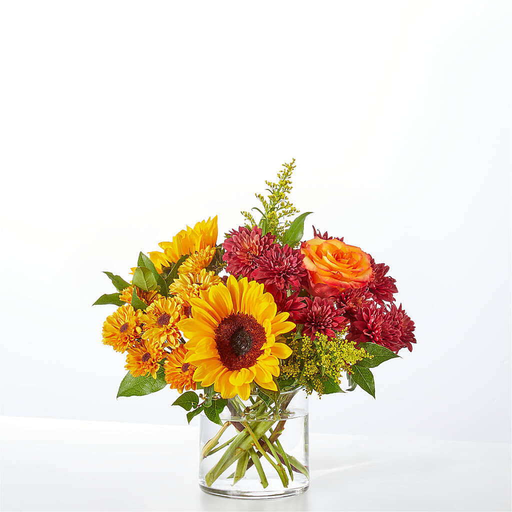 Flannel Scarf Bouquet –  Brown Pleasance Florists Inc, Lakewood OH