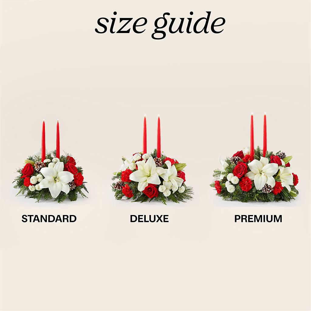 Seasonal Festivities Centerpiece –  Brown Pleasance Florists Inc, Lakewood OH