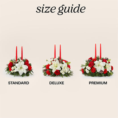 Seasonal Festivities Centerpiece –  Brown Pleasance Florists Inc, Lakewood OH