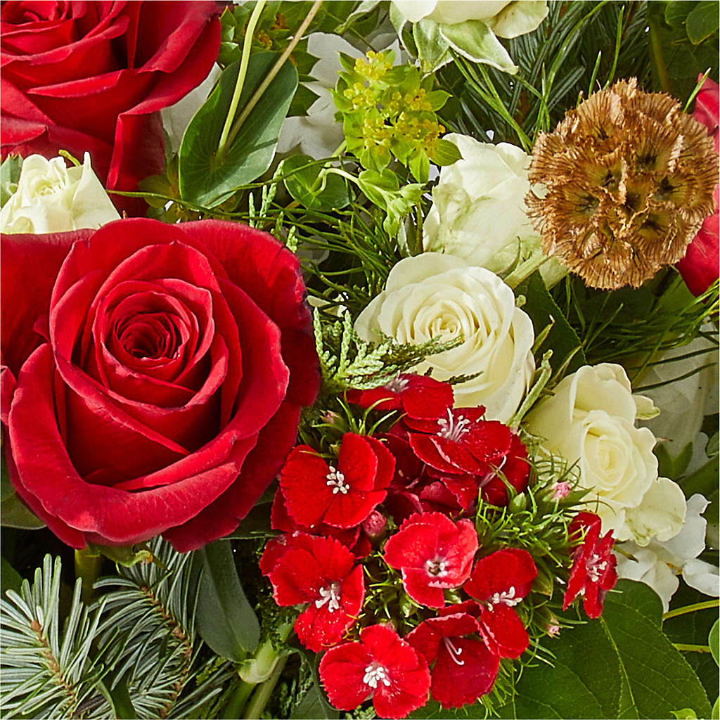Deck the Halls Bouquet –  Brown Pleasance Florists Inc, Lakewood OH