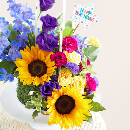 Star of the Day Floral Cake –  Brown Pleasance Florists Inc, Lakewood OH
