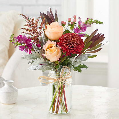 Moody Hues Bouquet –  Brown Pleasance Florists Inc, Lakewood OH