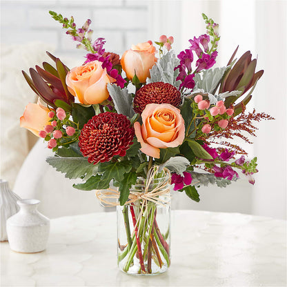 Moody Hues Bouquet –  Brown Pleasance Florists Inc, Lakewood OH