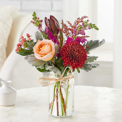 Moody Hues Bouquet –  Brown Pleasance Florists Inc, Lakewood OH