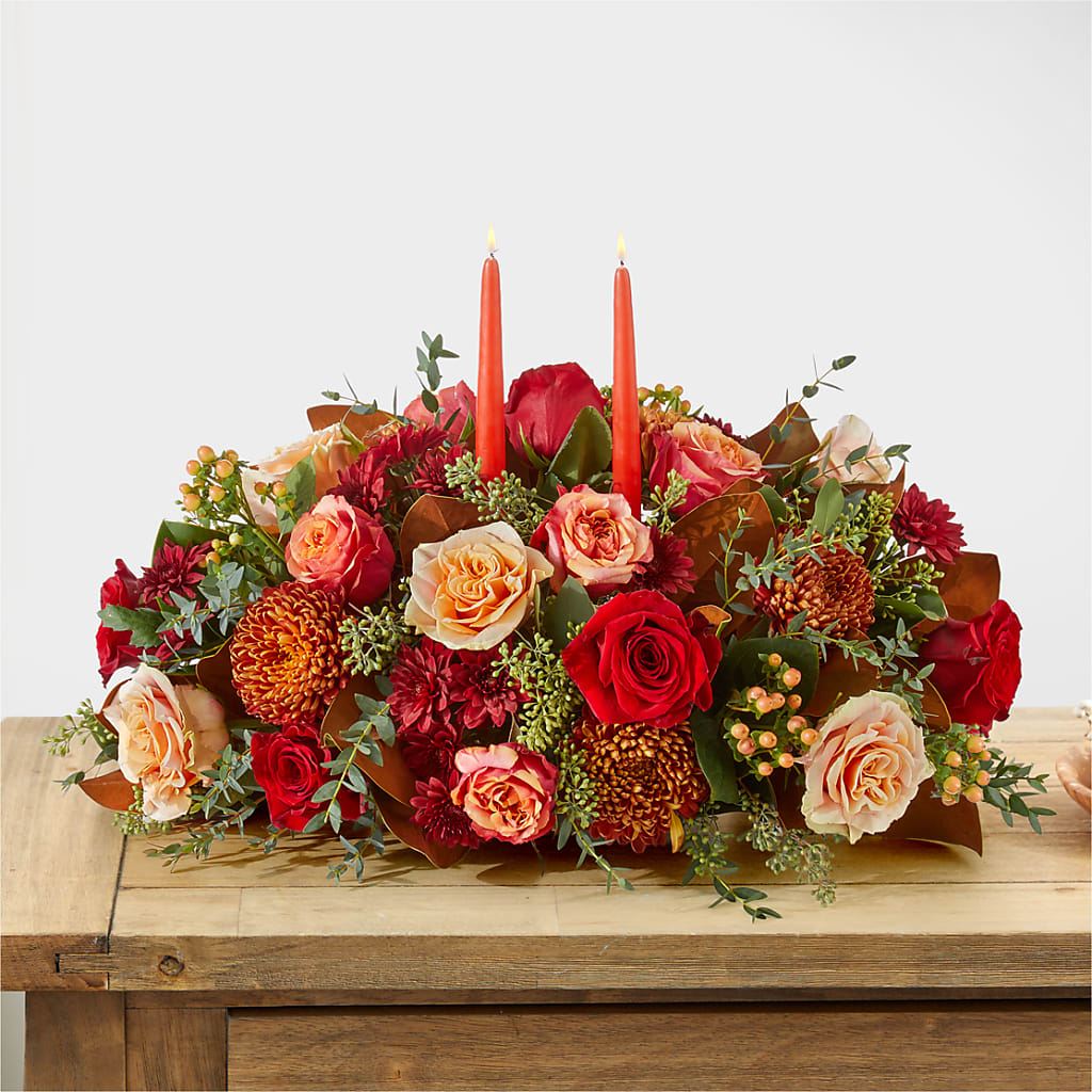 Gather Near Centerpiece –  Brown Pleasance Florists Inc, Lakewood OH