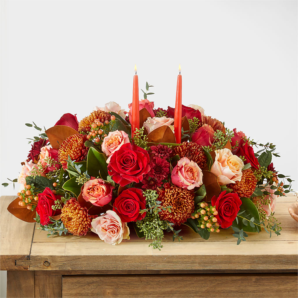 Gather Near Centerpiece –  Brown Pleasance Florists Inc, Lakewood OH