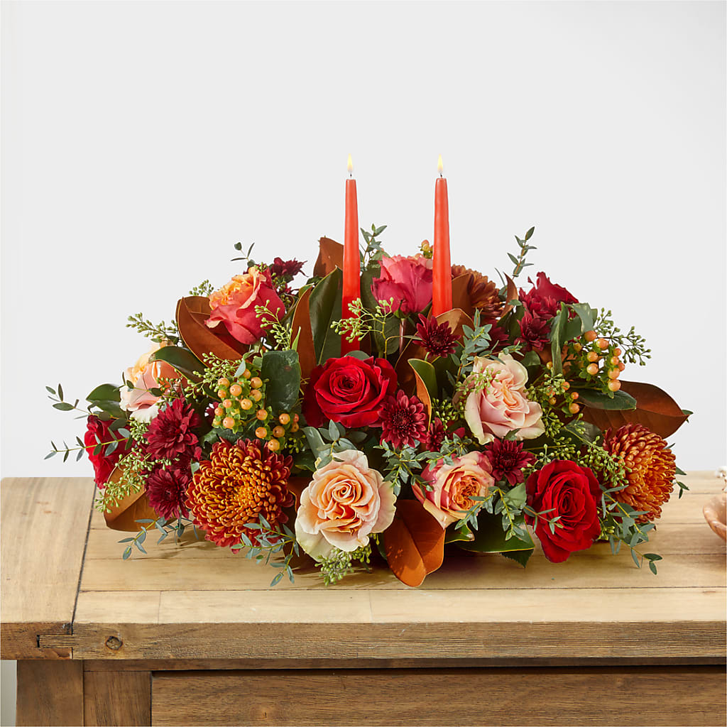 Gather Near Centerpiece –  Brown Pleasance Florists Inc, Lakewood OH