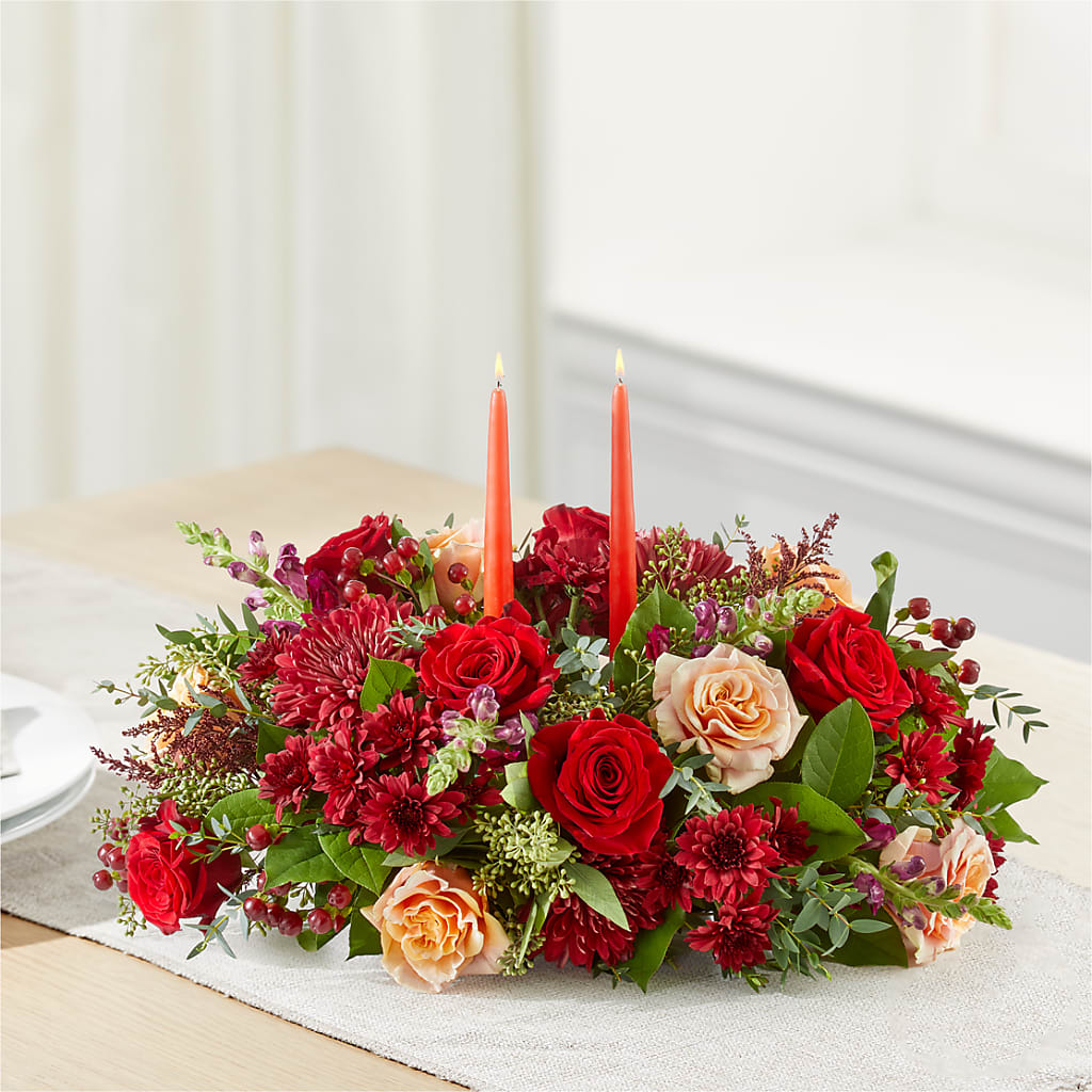 Most Thankful Centerpiece –  Brown Pleasance Florists Inc, Lakewood OH