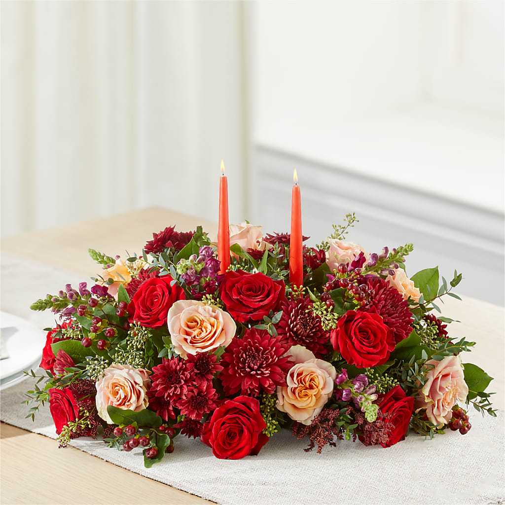 Most Thankful Centerpiece –  Brown Pleasance Florists Inc, Lakewood OH
