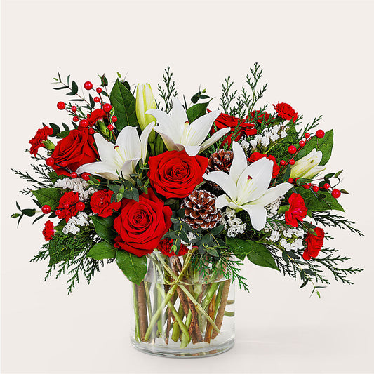 Best in Snow Bouquet –  Brown Pleasance Florists Inc, Lakewood OH