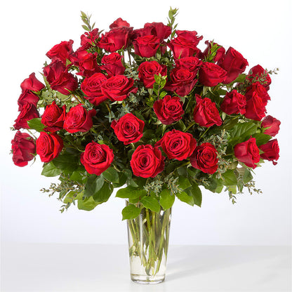 Forever Yours Fifty Stem Red Rose Bouquet –  Brown Pleasance Florists Inc, Lakewood OH