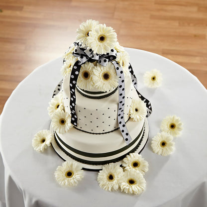 Simple Sophistication Cake Décor –  Brown Pleasance Florists Inc, Lakewood OH