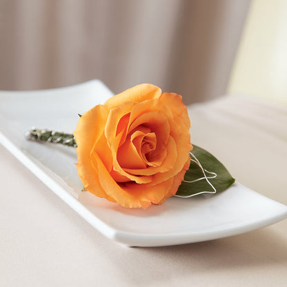 Lifetime of Love Boutonniere –  Brown Pleasance Florists Inc, Lakewood OH