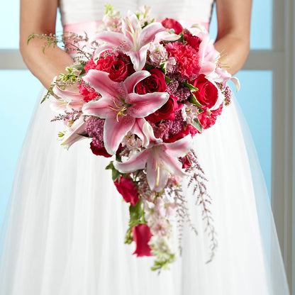 Lily & Rose Bouquet –  Brown Pleasance Florists Inc, Lakewood OH