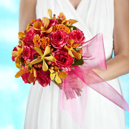 Brilliant Shades of Love Bouquet –  Brown Pleasance Florists Inc, Lakewood OH