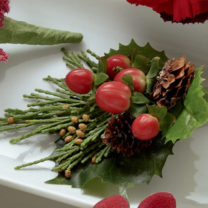 Red Berry Boutonniere –  Brown Pleasance Florists Inc, Lakewood OH