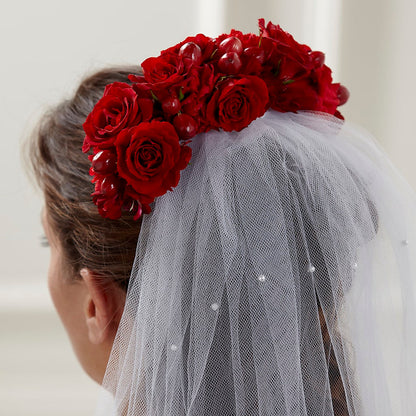 Heart's Happiness Hair Decor –  Brown Pleasance Florists Inc, Lakewood OH